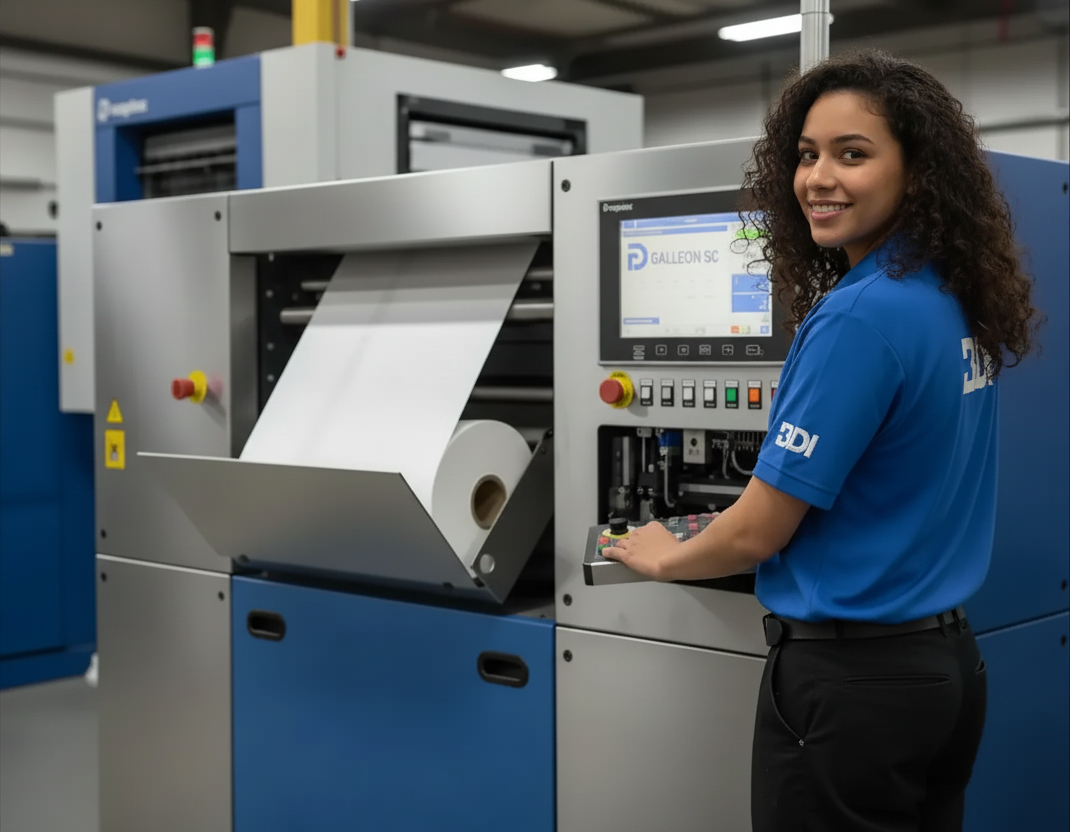 Operations leader reviewing a printed statement